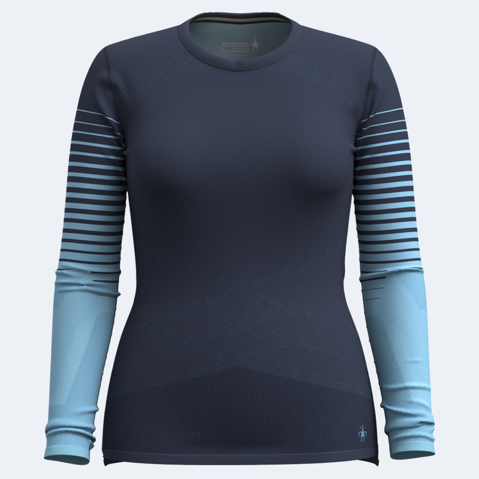 Smartwool Women's Intraknit Thermal Merino Base Layer Pattern Crew