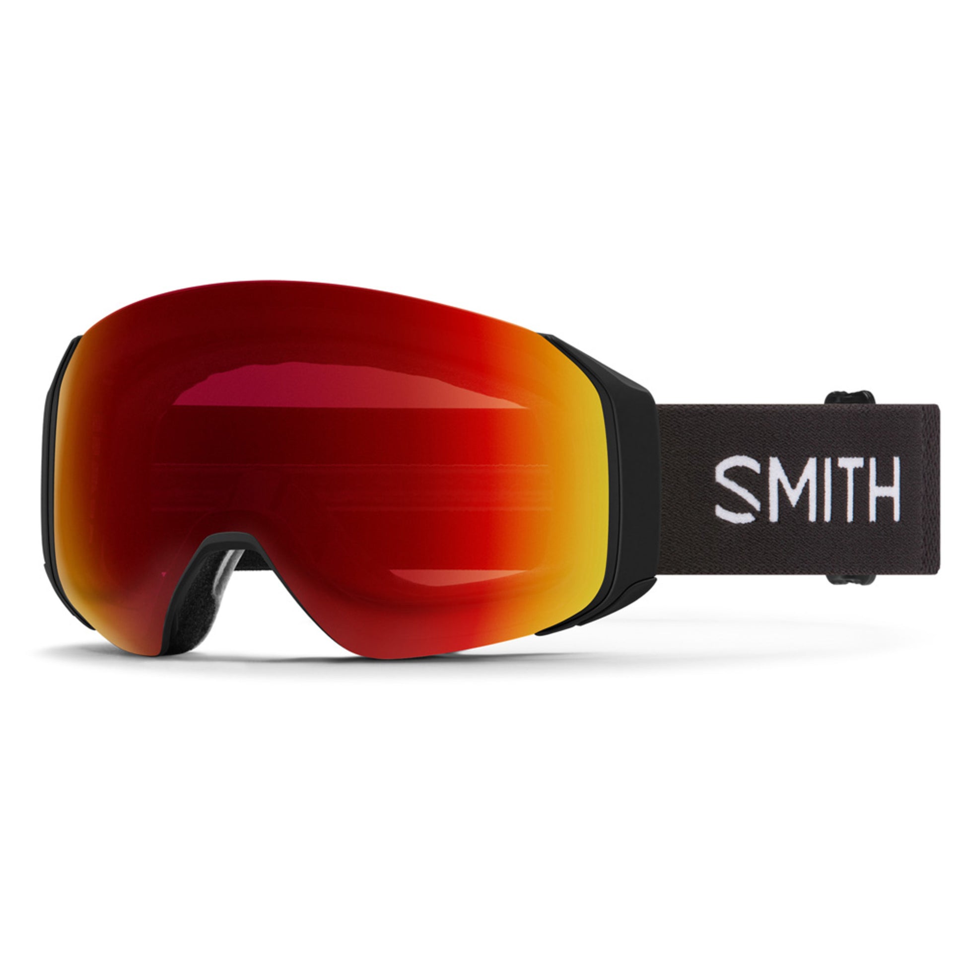 Smith 4D Mag S Goggle - BLACK - CP SUN RED MIRR