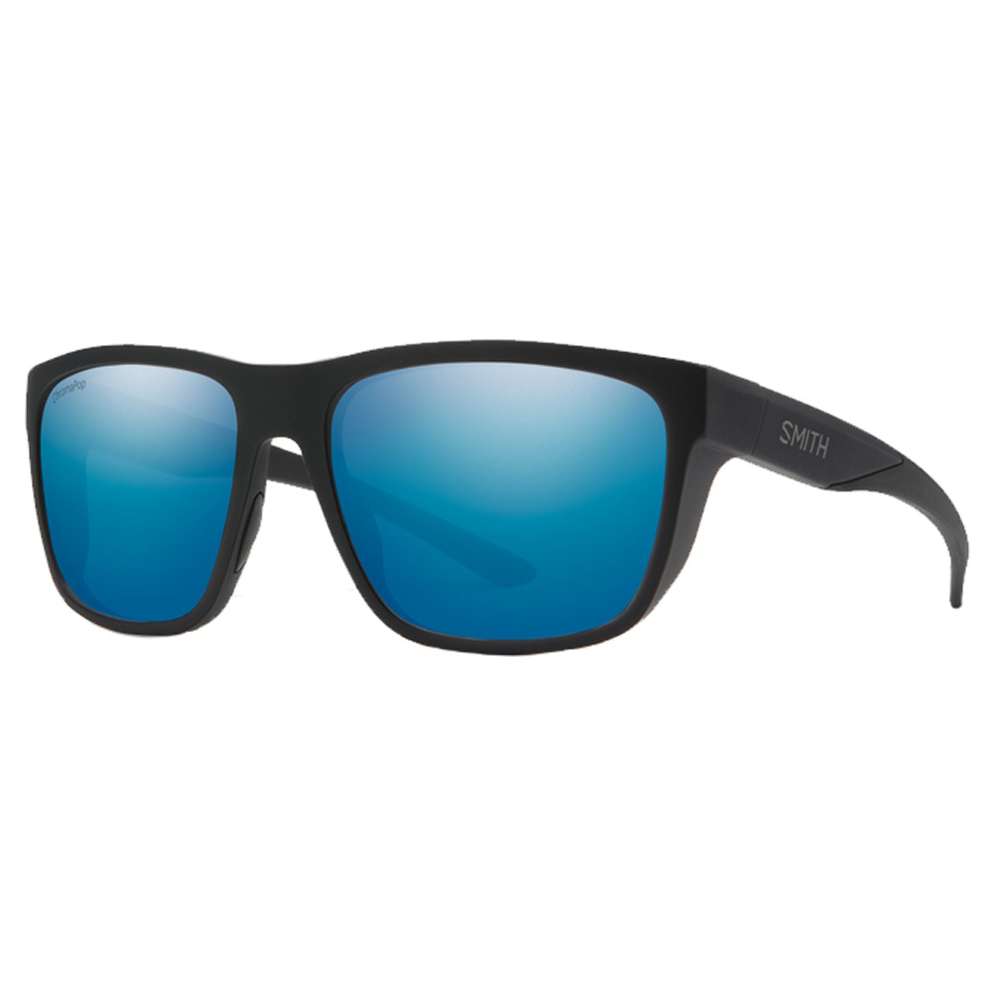 Smith Barra Sunglasses - MATTE BLACK - CP POLAR BLUE