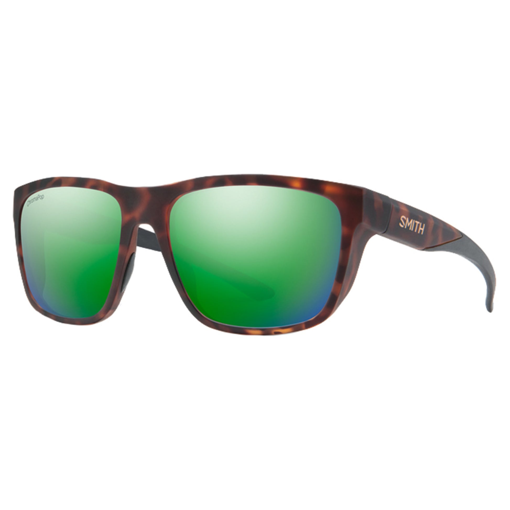 Smith Barra Sunglasses - MATTE TORT - CP POLAR GREEN