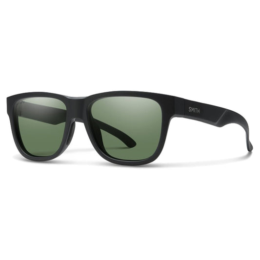 Smith Lowdown Slim 2 Sunglasses - MATTE BLACK - POLAR GRAY GREE