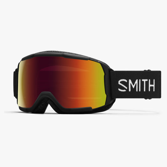 Smith Grom Junior Goggle - Black - CP Every Green Mirr