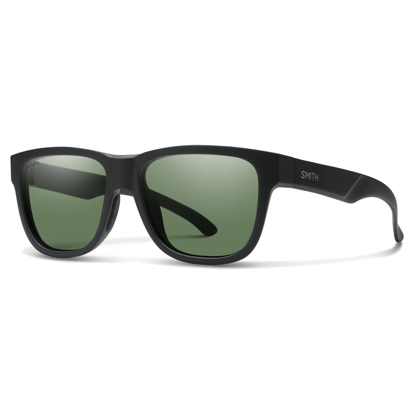 Smith Lowdown Slim 2 ChromoPop Polarized Sunglasses - MATTE BLACK - CP POLAR GRAY