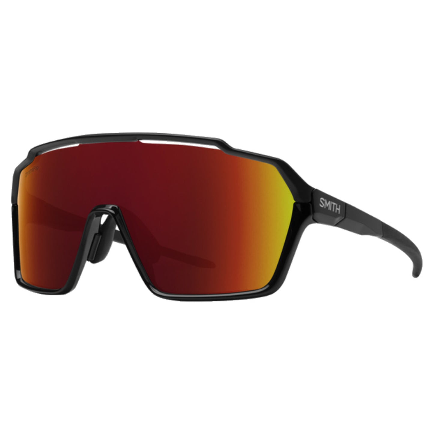Smith Shift XL MAG Sunglasses - BLACK - CP RED MIRROR