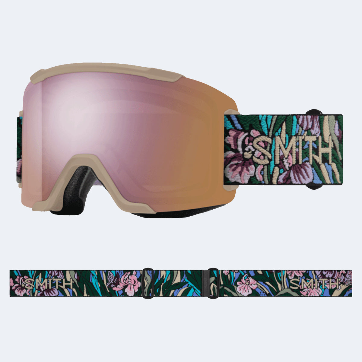 Smith Squad Low Bridge Fit Goggle
