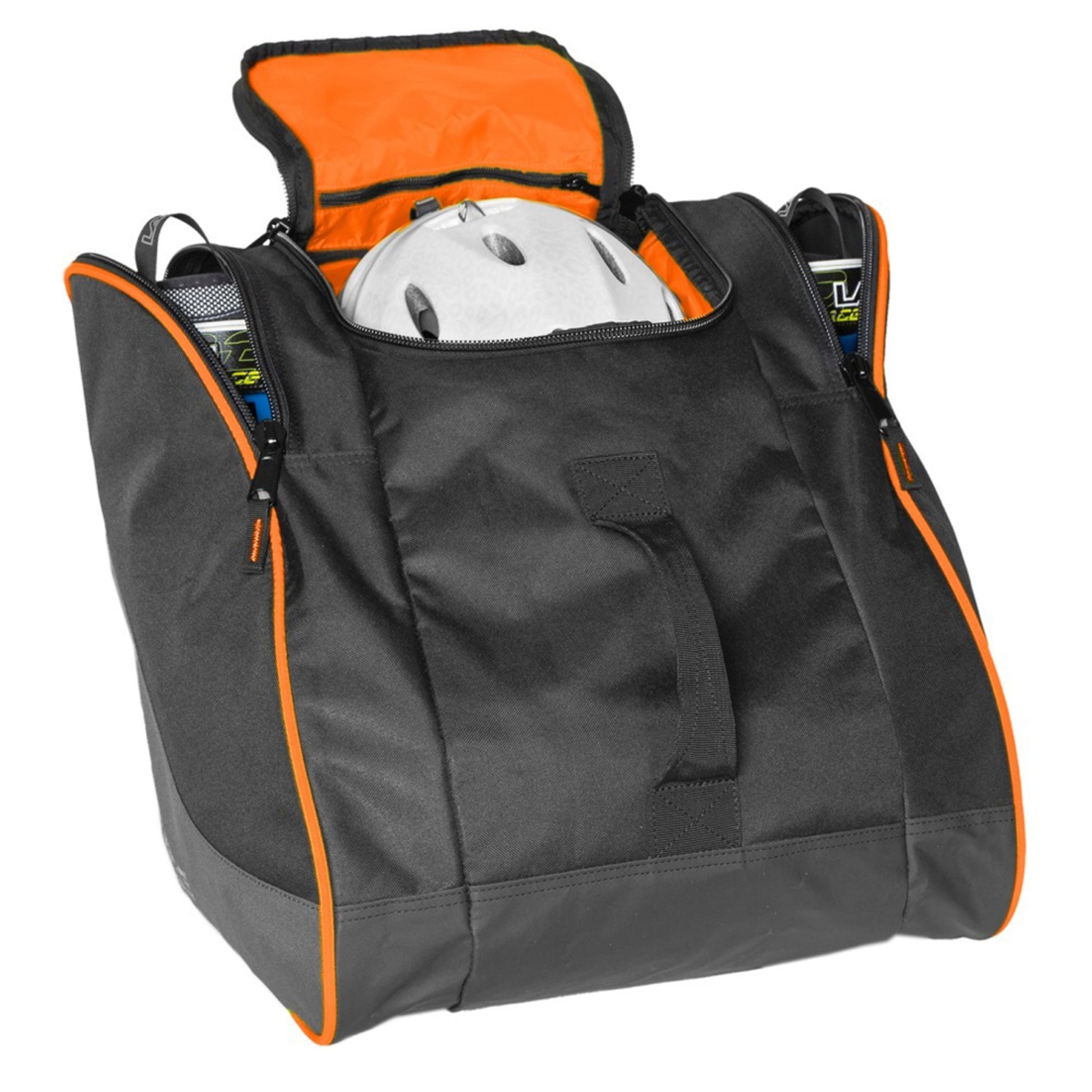 Sportube Traveler Boot Bag - BLACK ORANGE