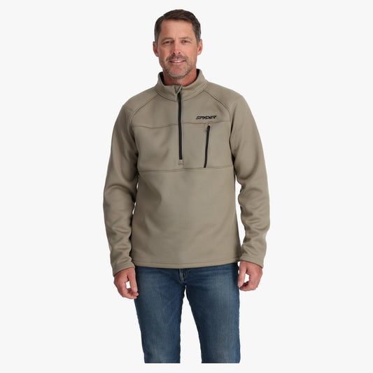 Spyder Encore Men's 1/2 Zip - Desert Taupe - XXL