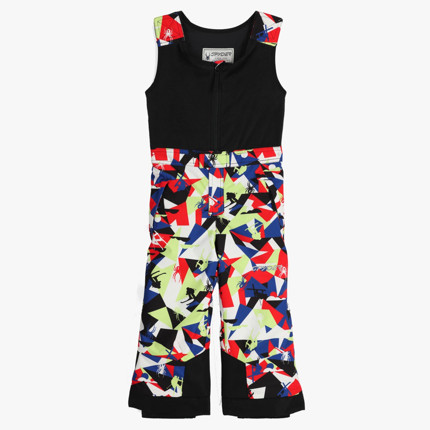 Spyder Expedition Little Boy's Bib Pants - Red Combo - 7