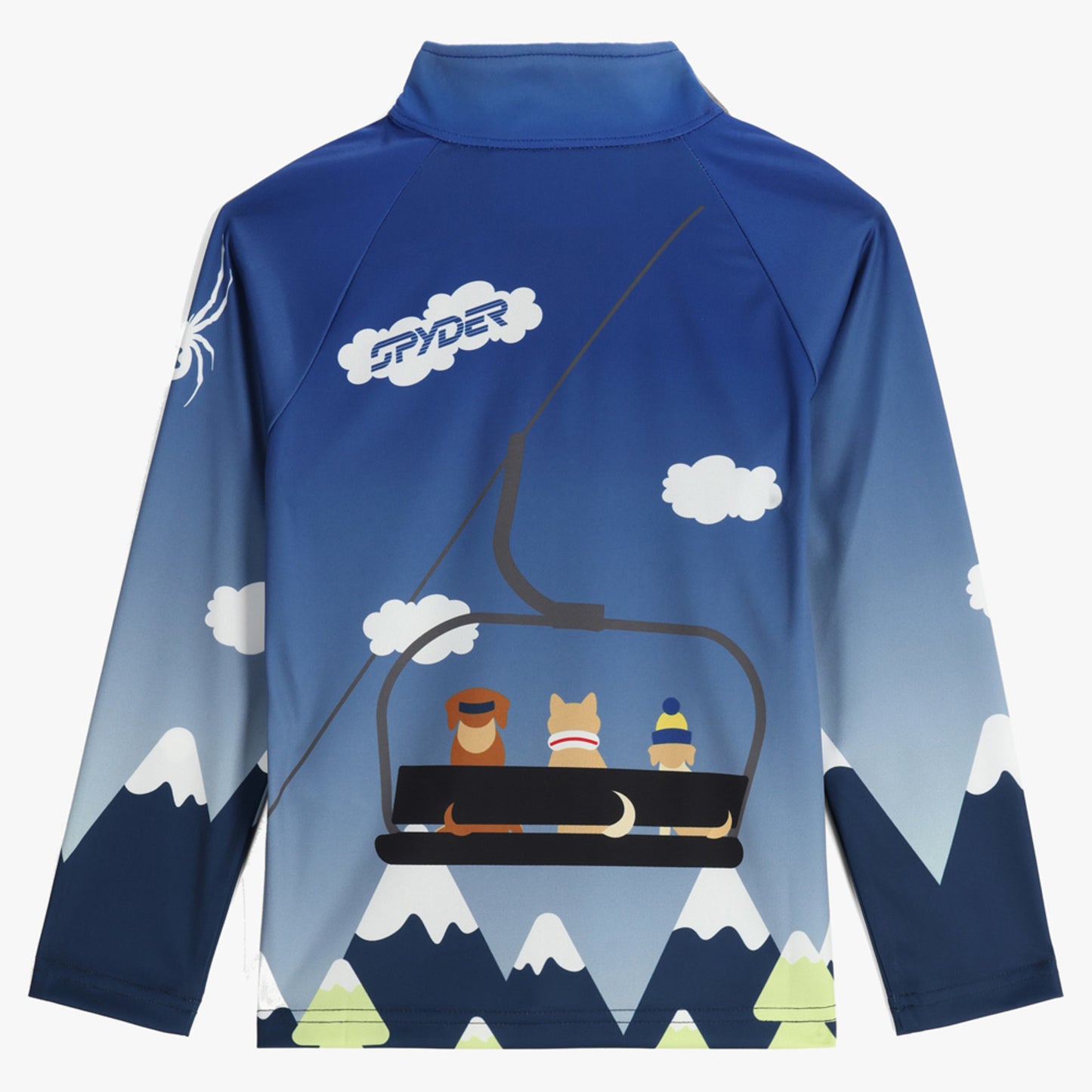 Spyder Friends Little Boy's 1/2 Zip - True Navy - 7