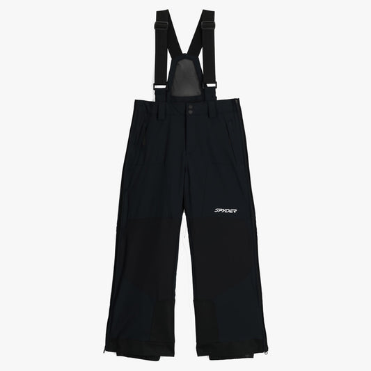 Spyder Guard Side Zip Youth Ski Pants - Black - 16