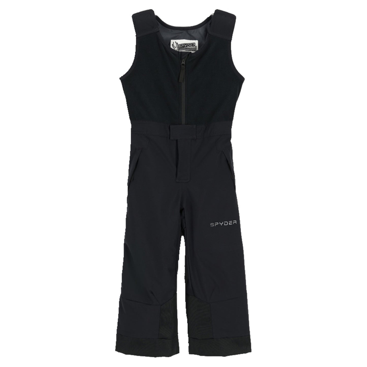 Spyder Mini Expedition Little Boy's Snow Bibs - BLACK - 7