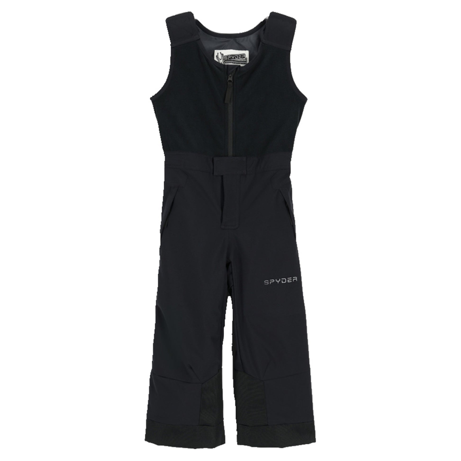Spyder Mini Expedition Little Boy's Snow Bibs - BLACK - 7