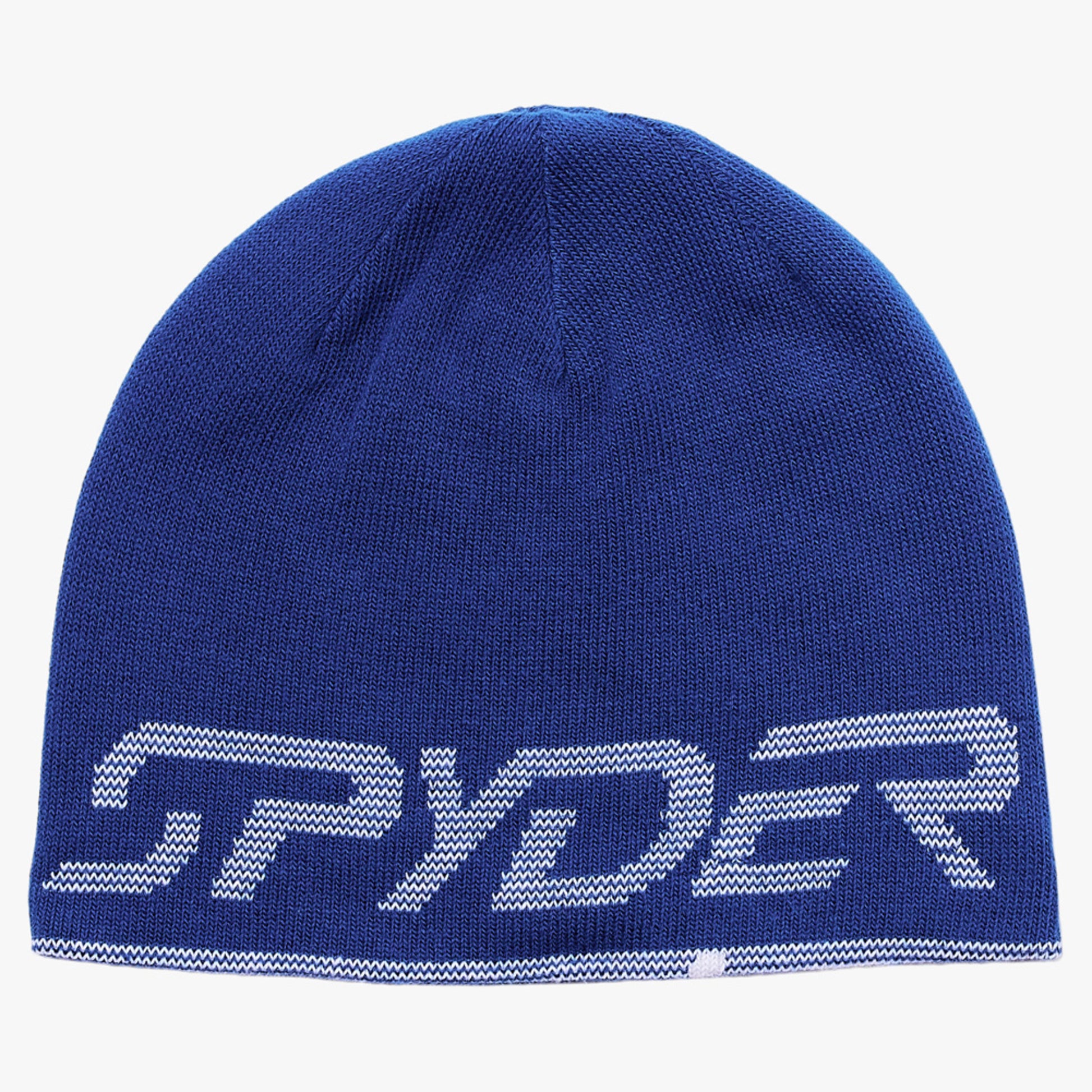 Spyder Reversible Bug Youth Beanie - Electric Blue - XS S