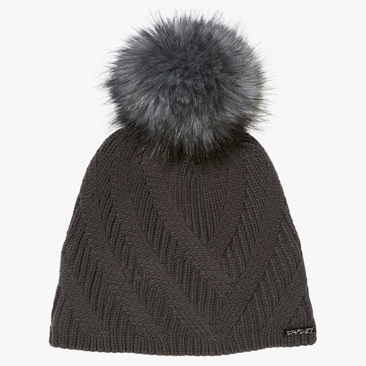 Spyder Royal Women's Pom Hat - Wintermoss