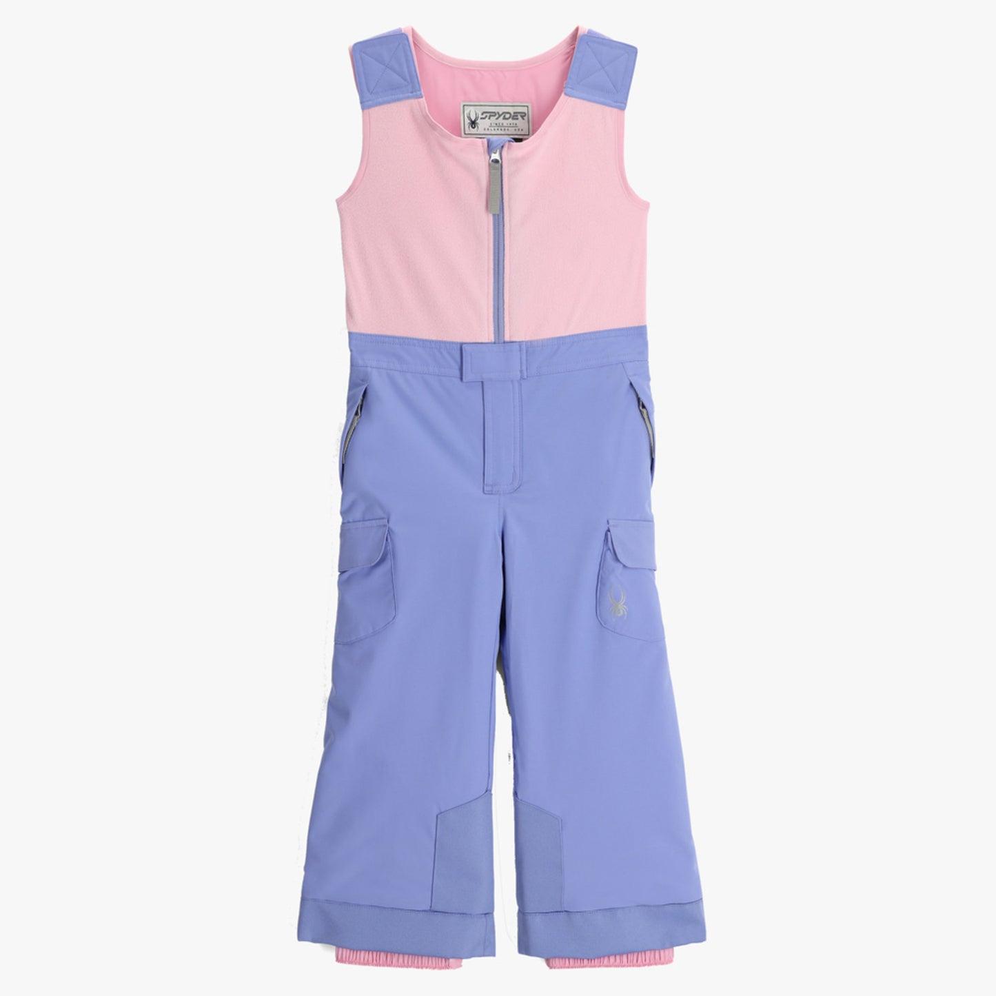 Spyder Sparkle Little Girl's Bib Pants - Cloud Purple - 7