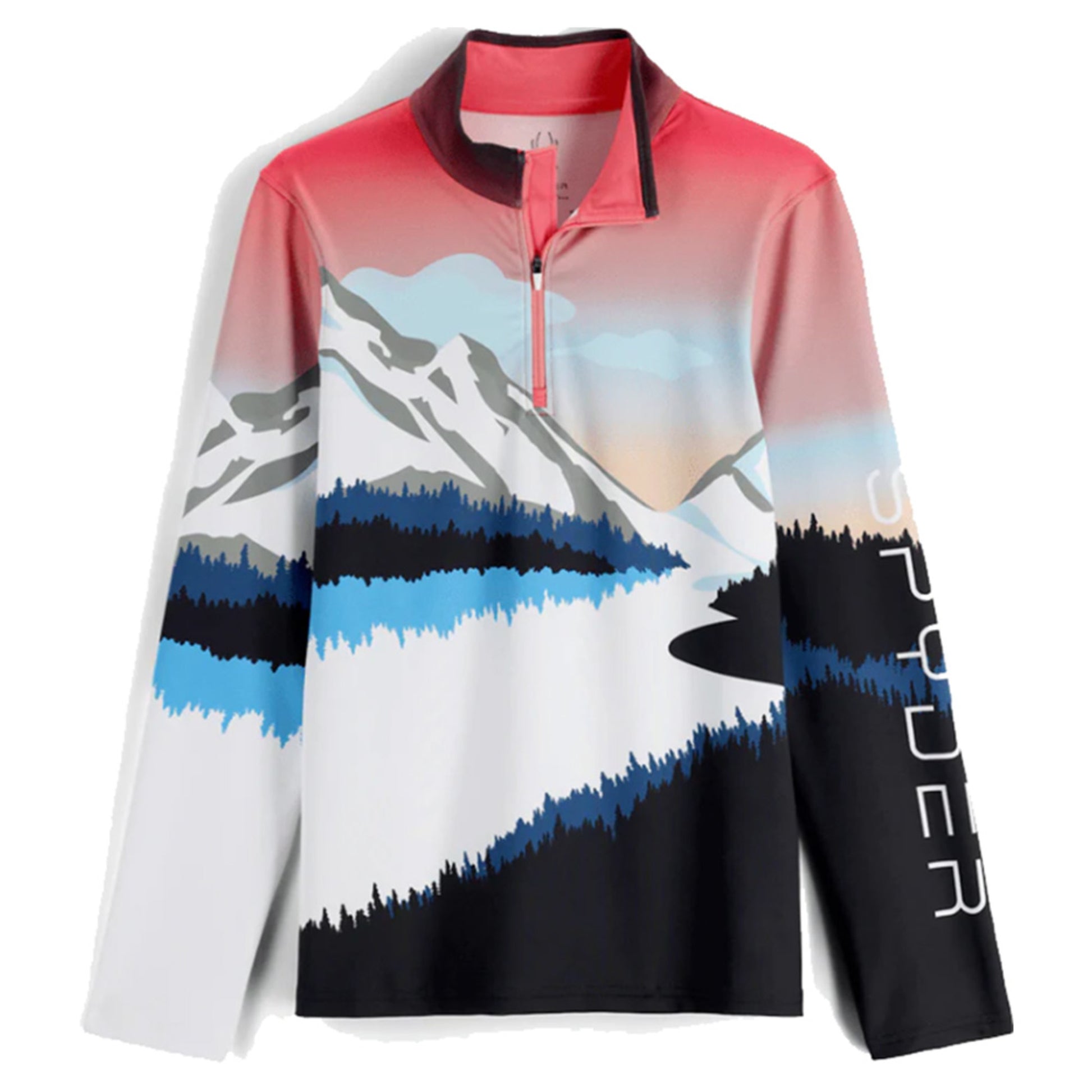 Spyder Sundowner 1/4 Zip Women's Top - TROPIC - XL