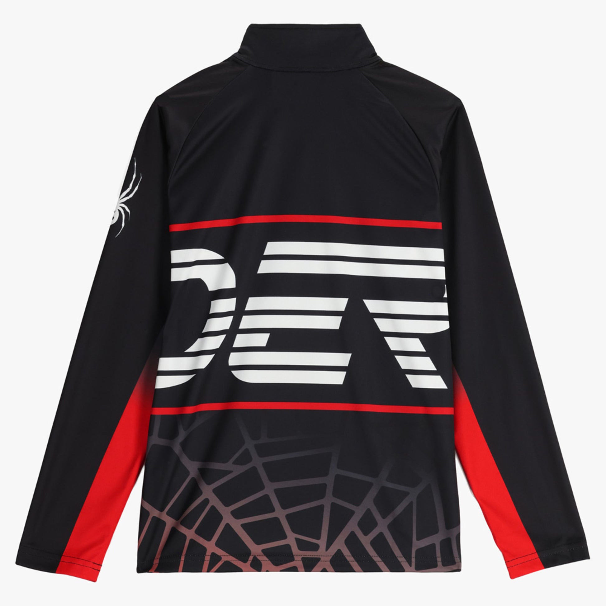 Spyder Web Youth 1/2 Zip - Black - XL