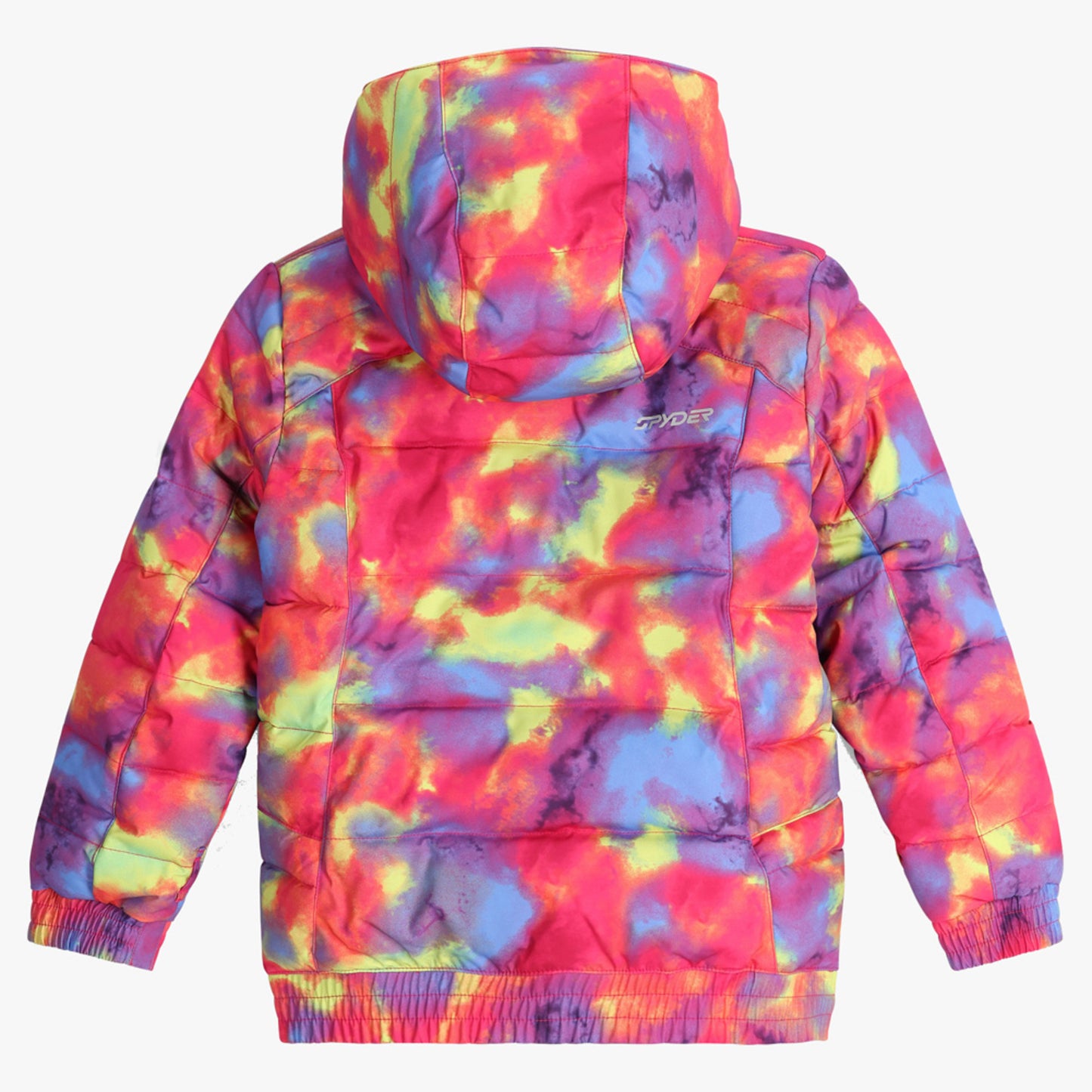 Spyder Zadie Synthetic Down Little Girl's Jacket - Pink Combo - 7