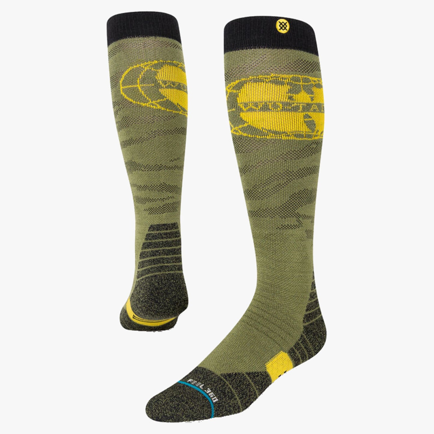 Stance Mid Cushion OTC Performance Snow Sock - Wu World - M