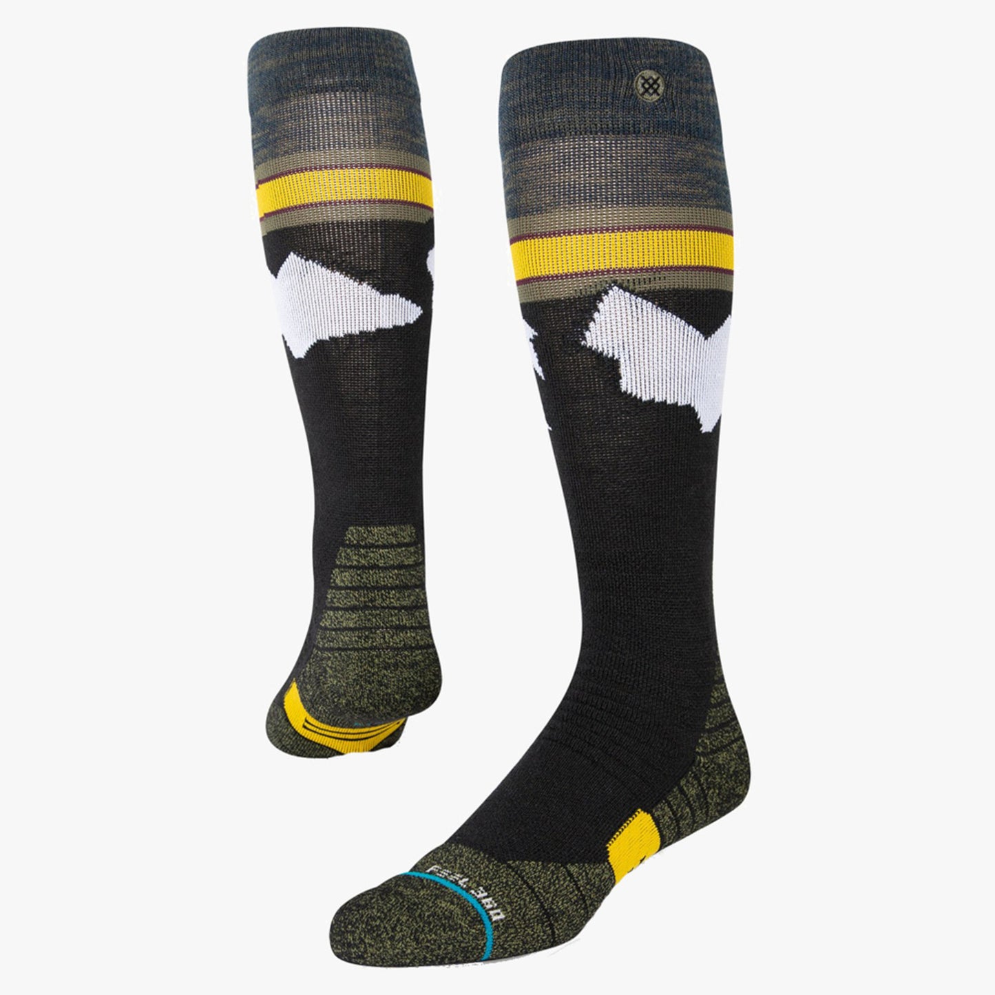 Stance Route 2 Over The Calf Snow Sock - NAVY - M