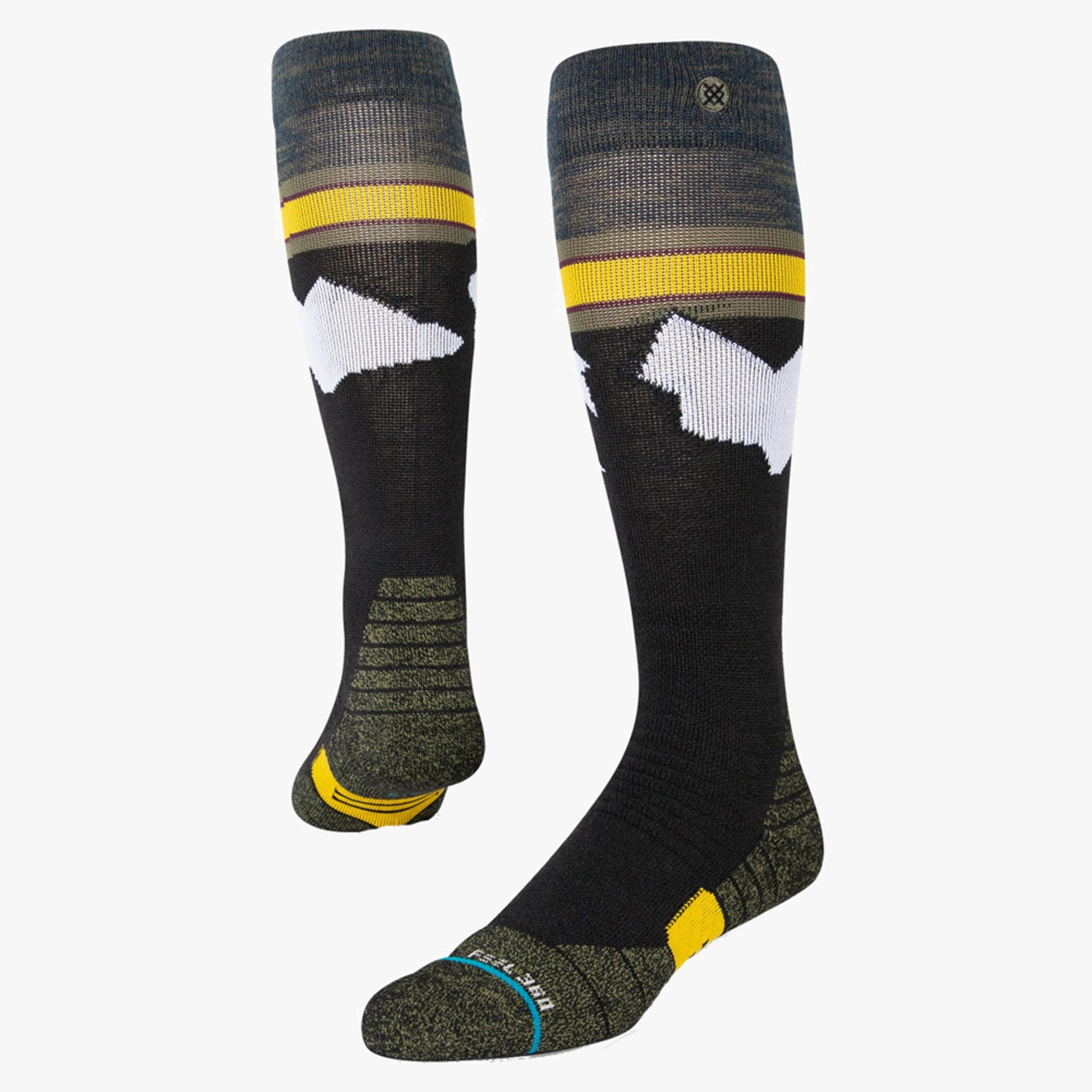 Stance Route 2 Over The Calf Snow Sock - NAVY - M