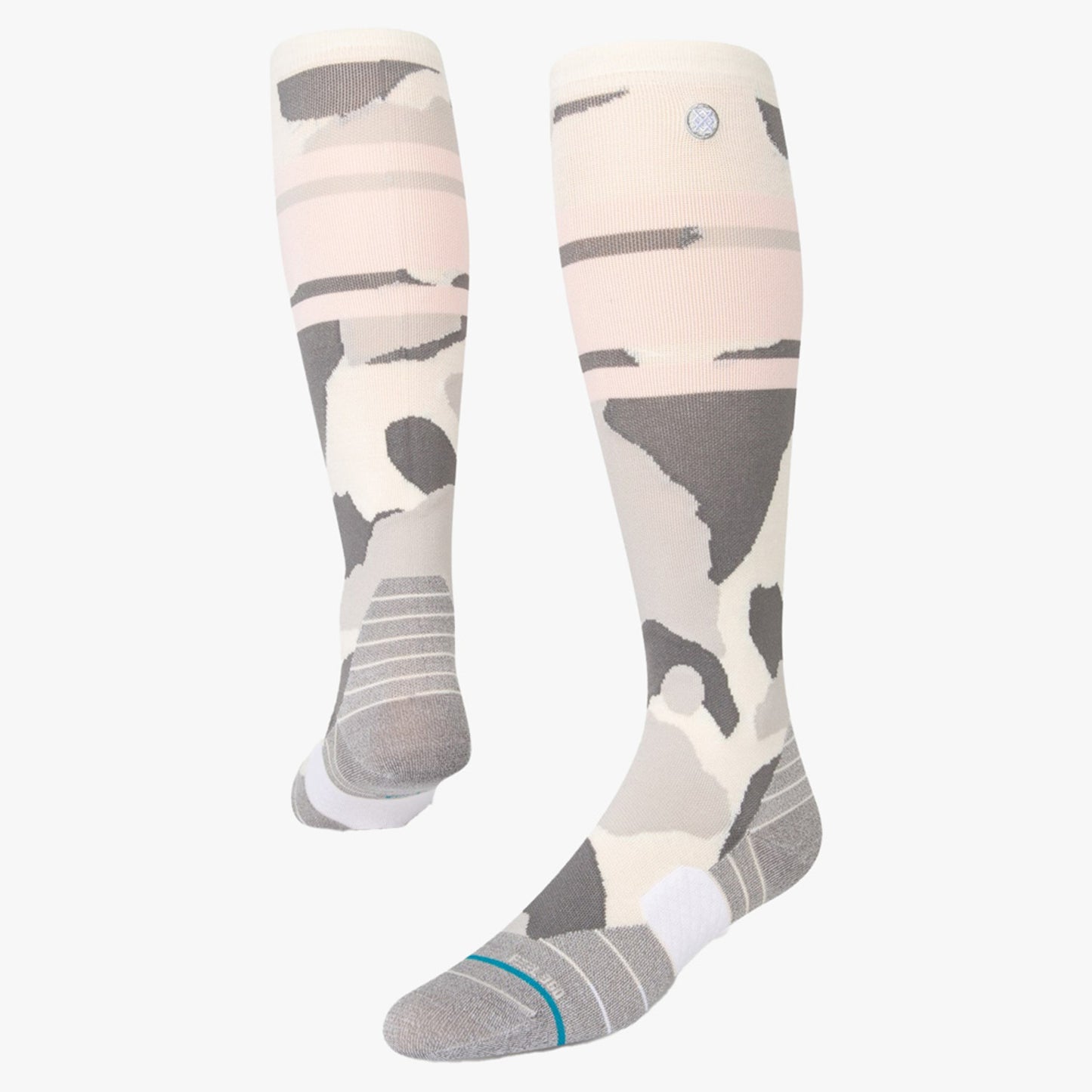 Stance Sargent Over The Calf Snow Sock - GREY - S
