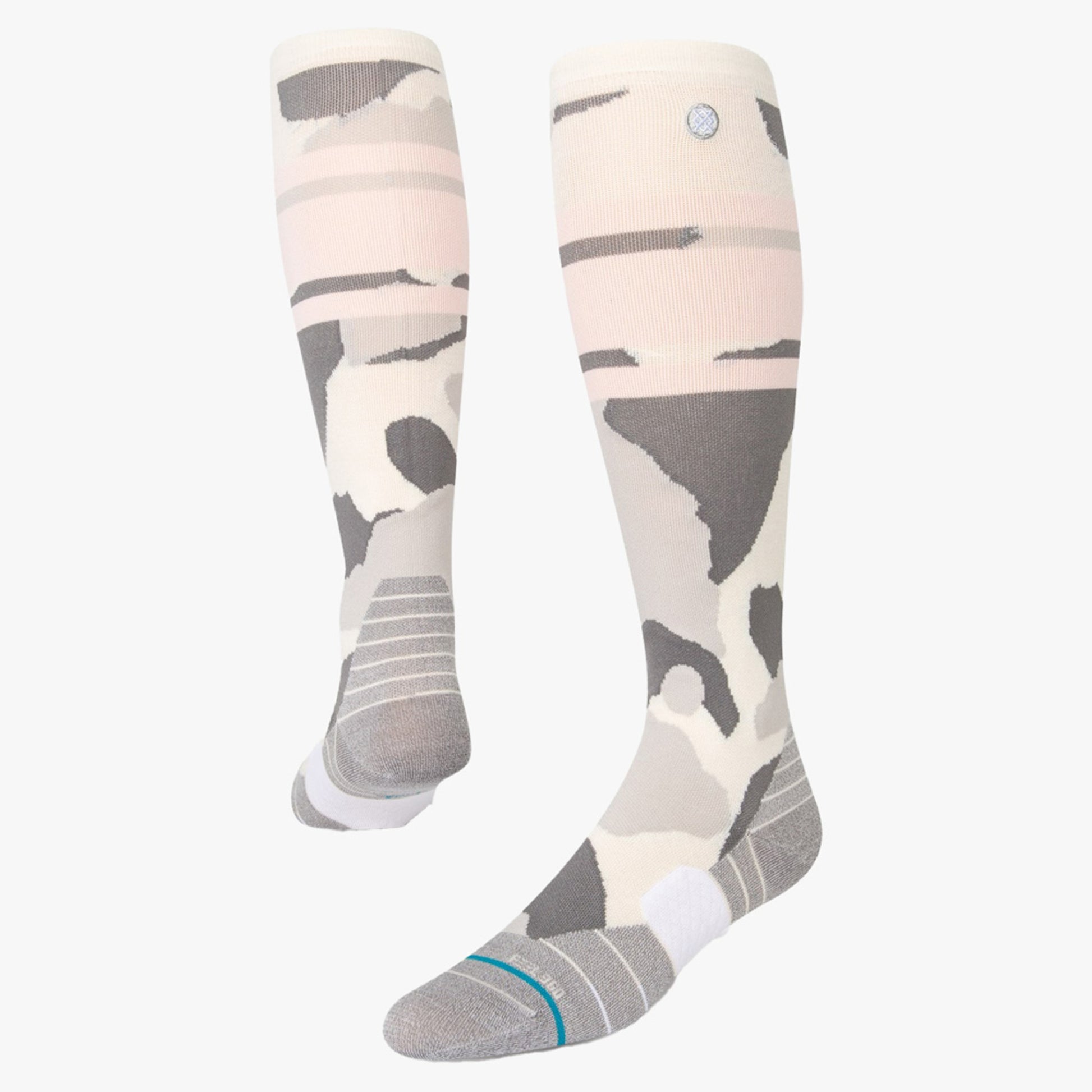Stance Sargent Over The Calf Snow Sock - GREY - S