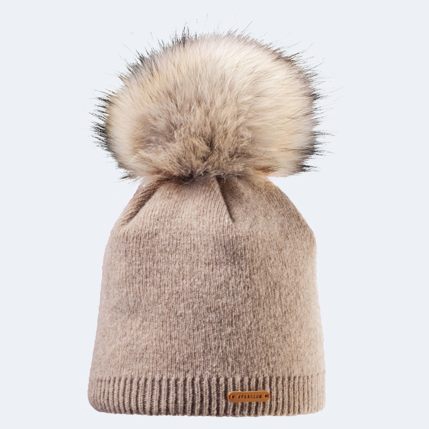Starling Clarisse Faux Fur Pom Beanie