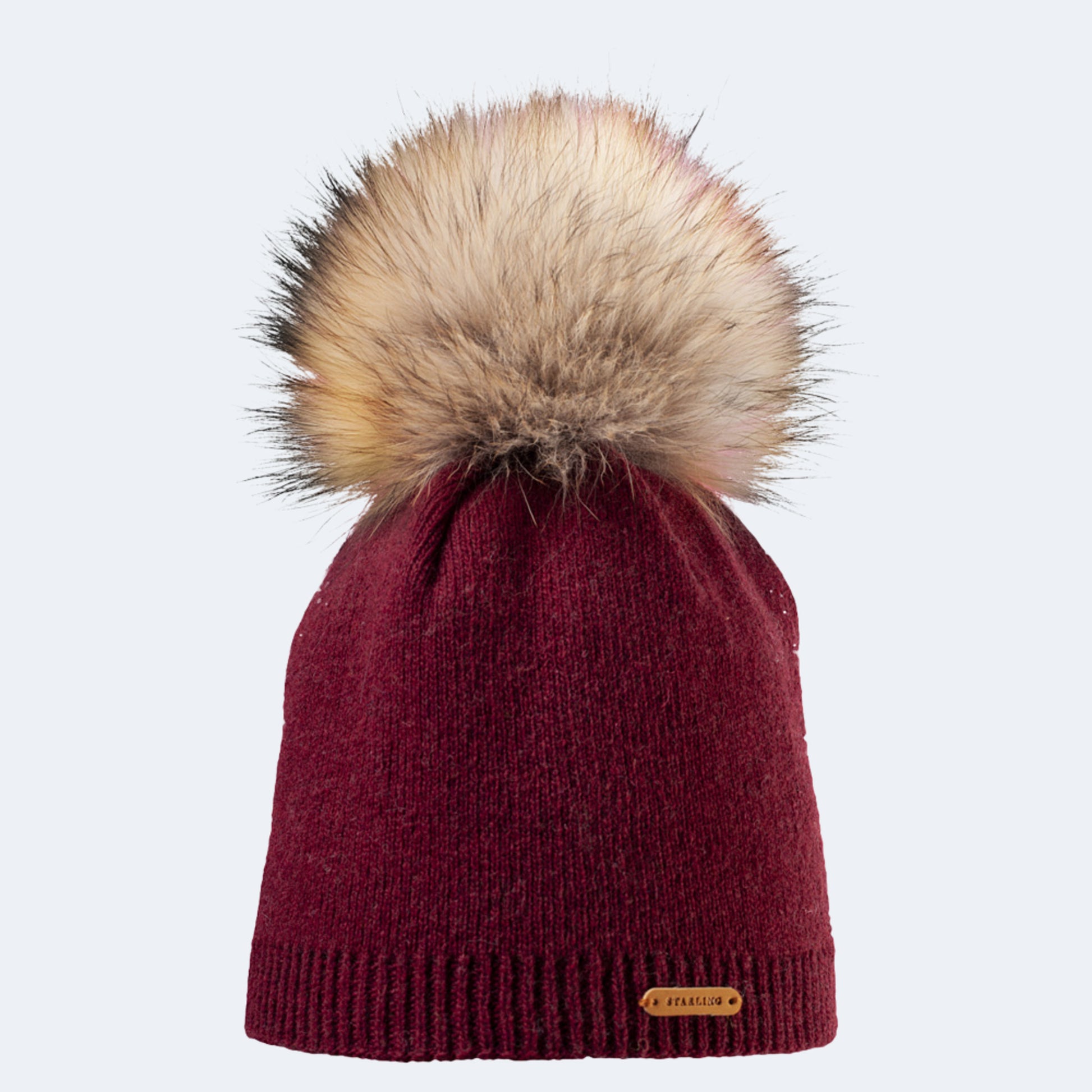 Starling Clarisse Faux Fur Pom Beanie