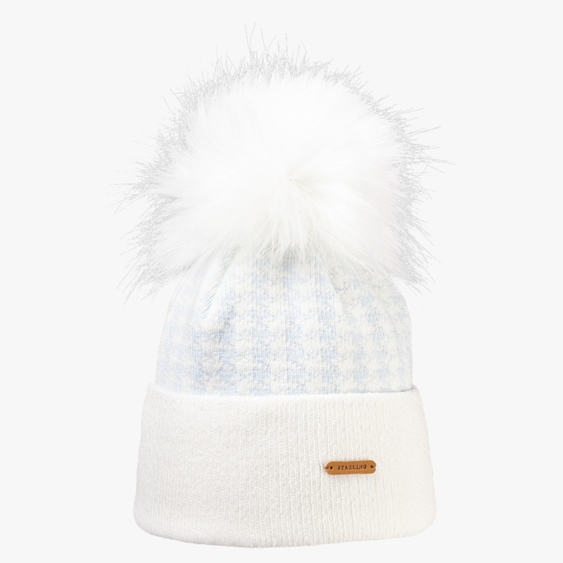 Starling Valery Faux Fur Pom Beanie - F