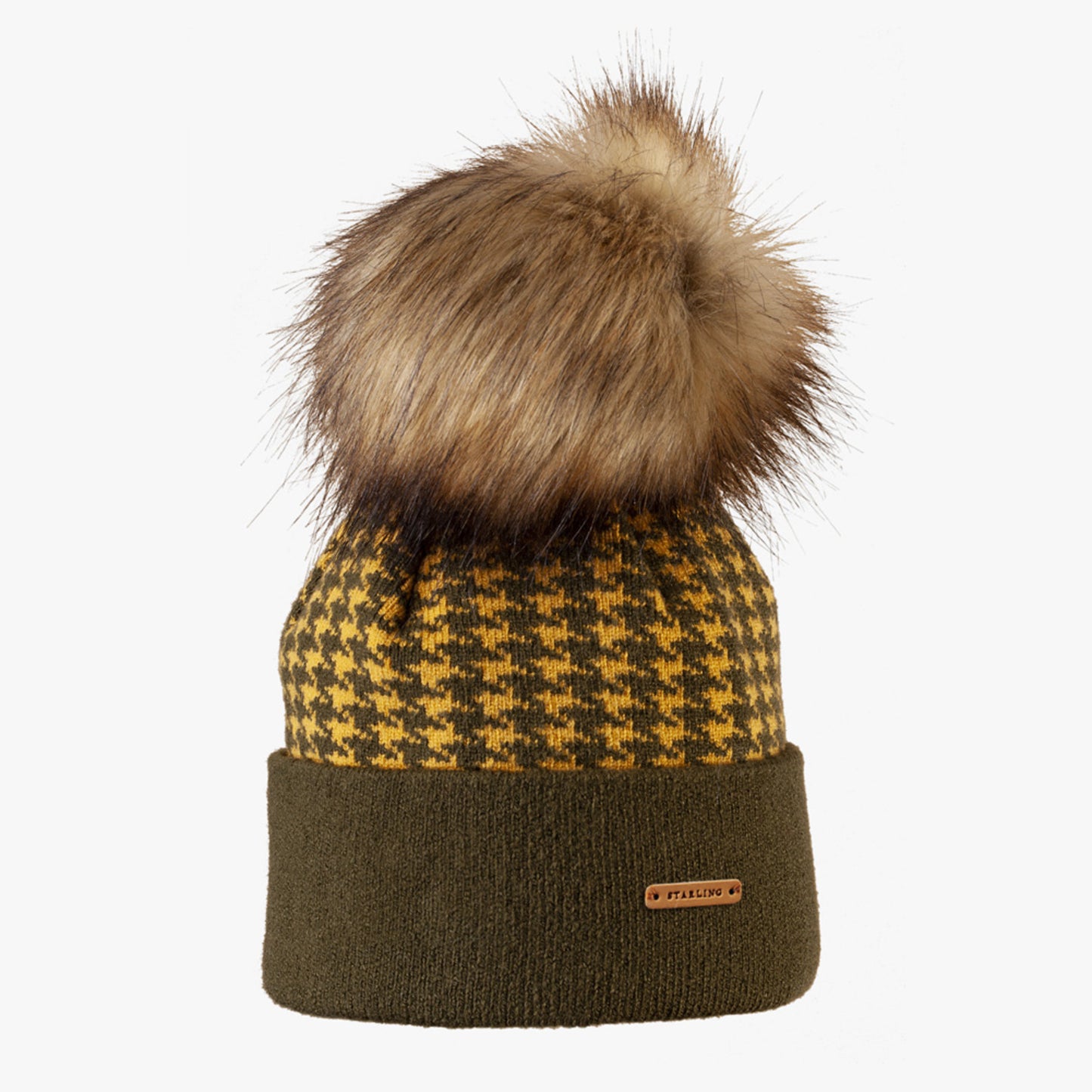 Starling Valery Faux Fur Pom Beanie - H