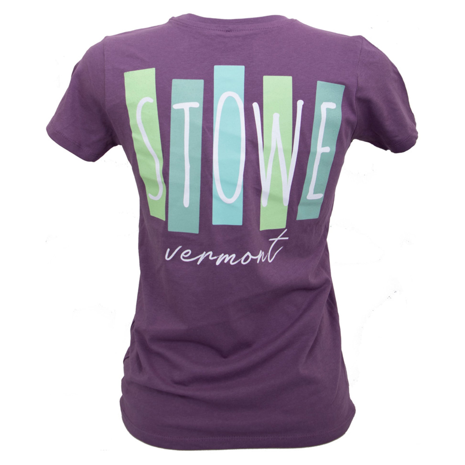 Stowe Women's Boyfriend T-Shirt - FIG PURPLE - XL
