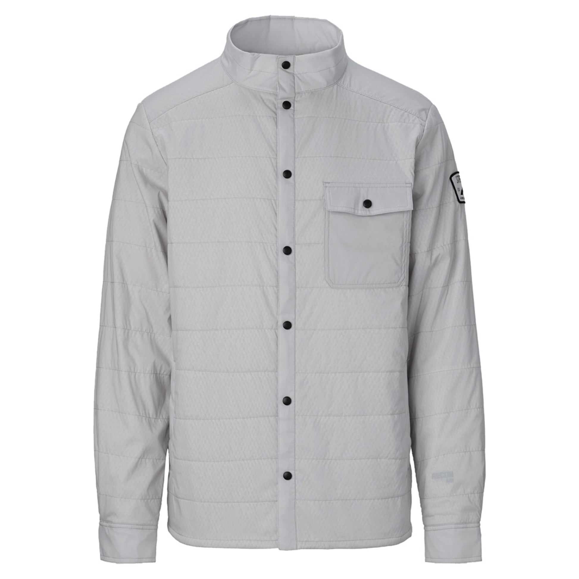 Strafe Alpha Men's Shirt Jacket - FROST GREY - XL