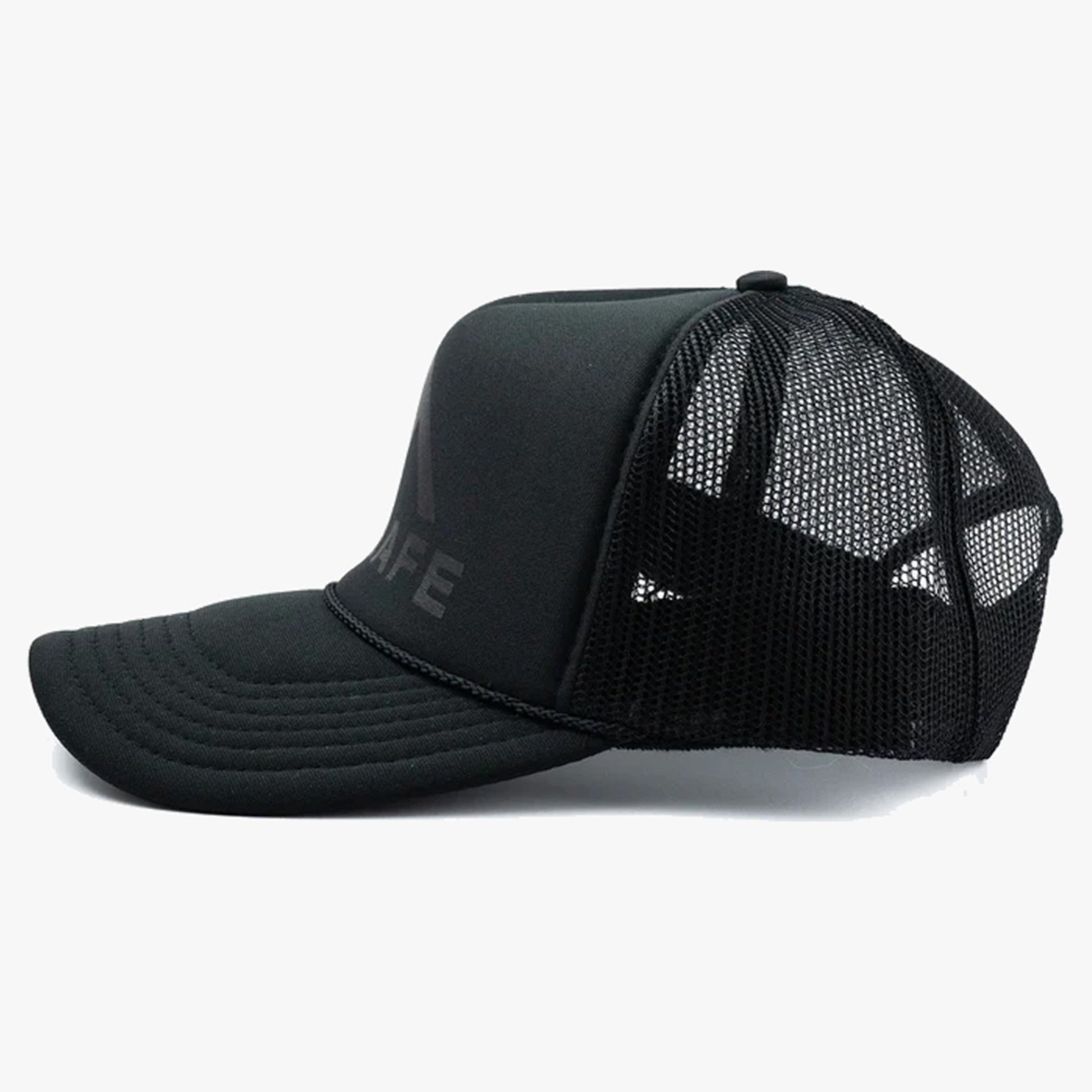Strafe Mega Trucker Hat - New Navy/White