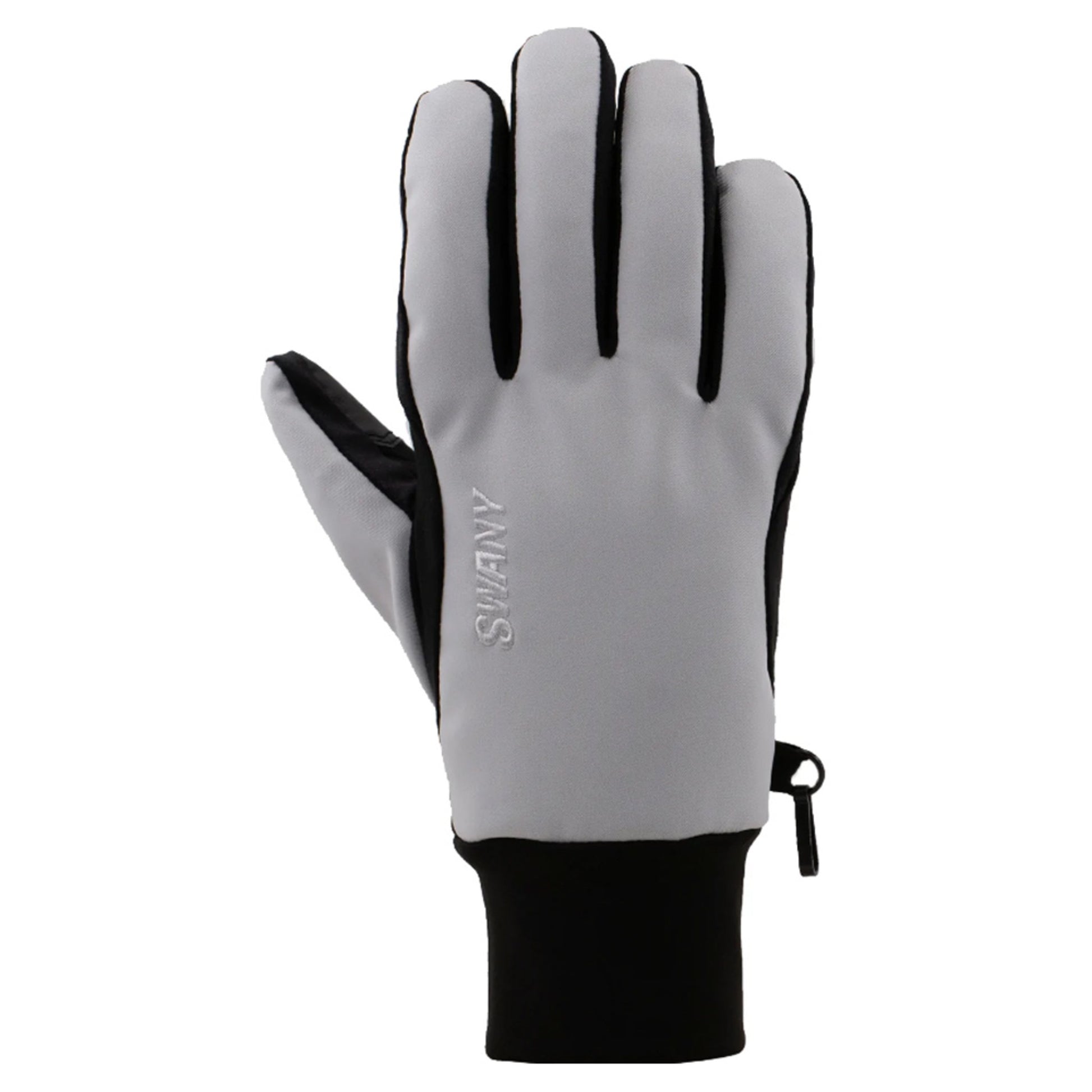 Swany Navigator Men's Hybrid Glove - LIGHT GREY_BLAC - XL