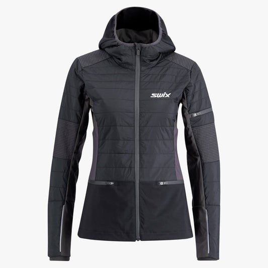 Swix Horizon Women's Jacket - Black/Phantom - XL