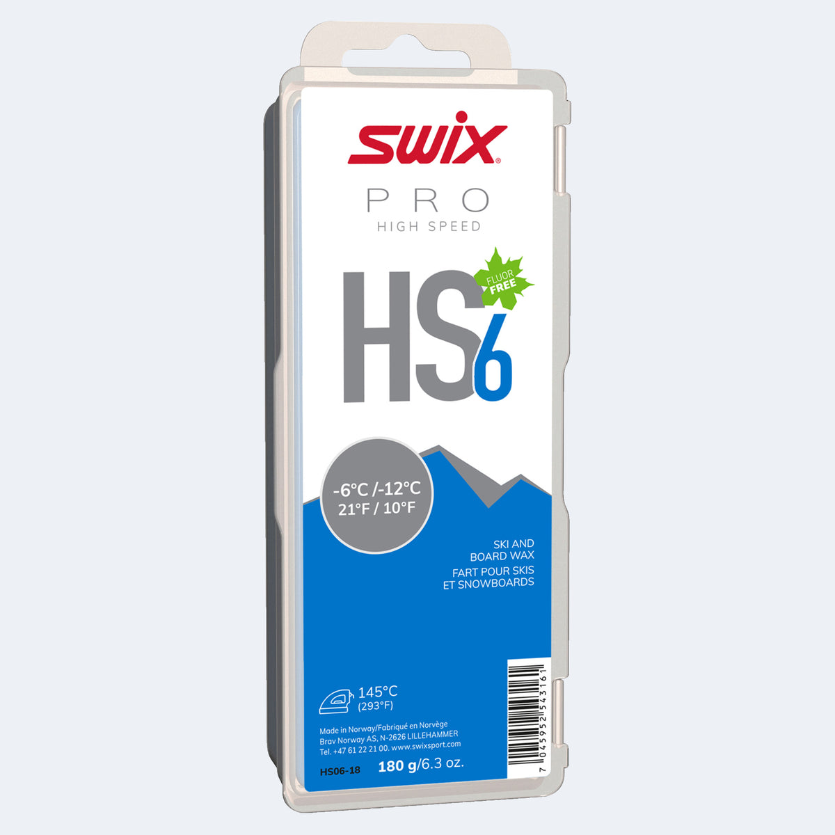 Swix HS6 Blue -6°C/-12°C, 180g