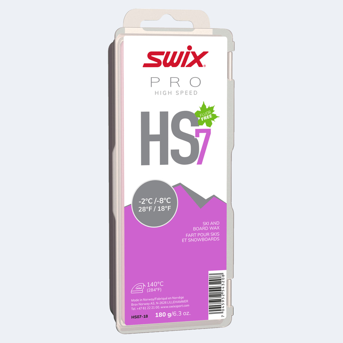 Swix HS7 Violet -2°C/-8°C, 180g