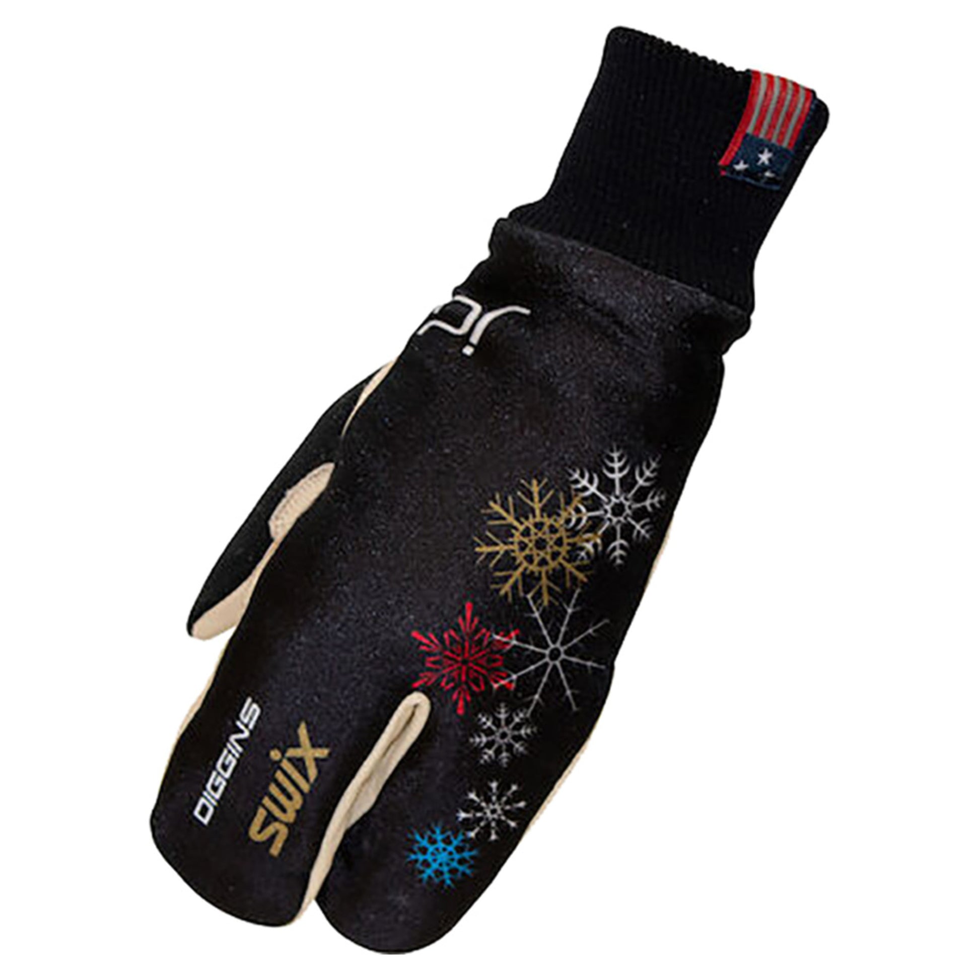 Swix JD Women's Split Mitt - BLACK STARS - M