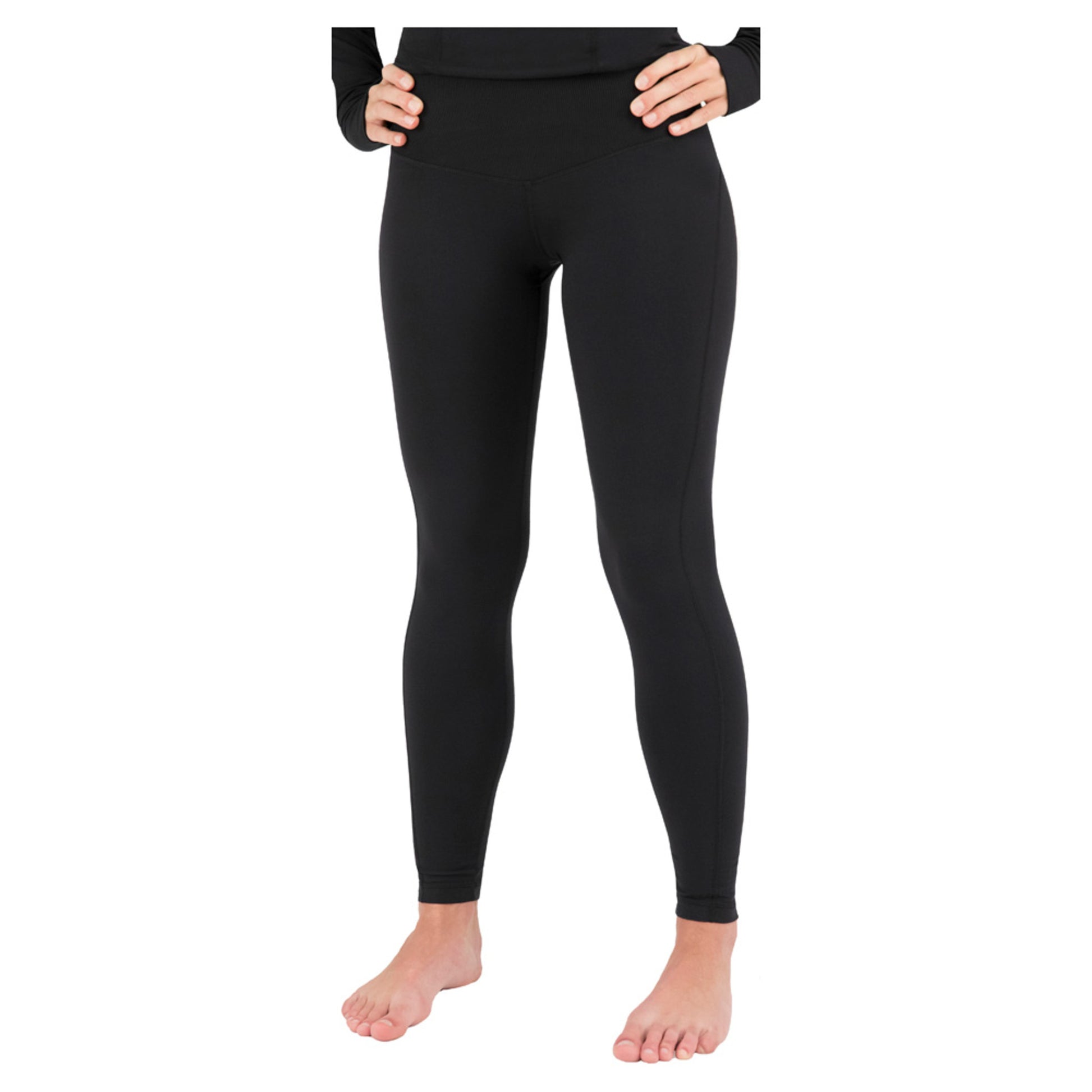 Terramar Women's Cloud Nine PLUS Baselayer - BLACK - XXL