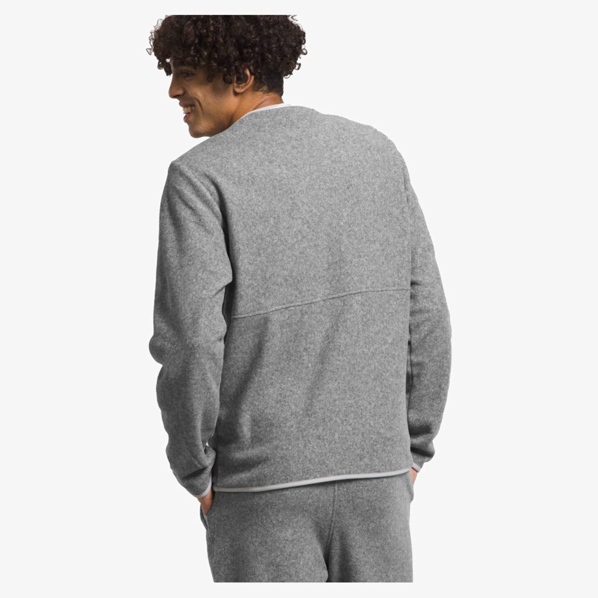 The North Face Alpine Polartec 100 Men's Crew - TNF Medium Grey Heather - XXL