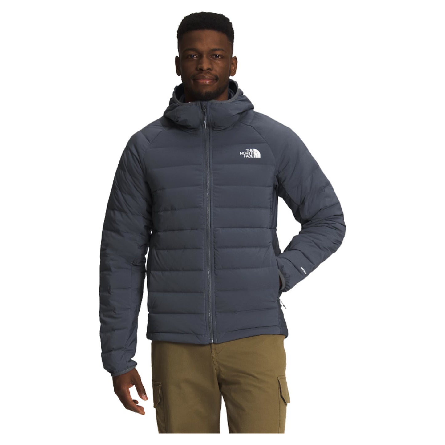 The North Face Belleview Stretch Men's Down Hoodie - VANADIS GREY - S