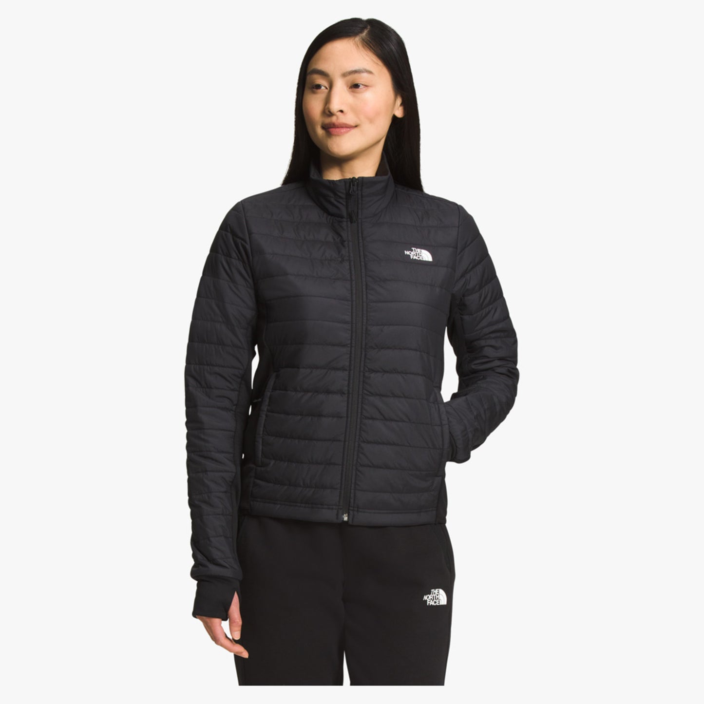 The North Face Canyonlands Hybrid Women's Jacket - TNF Black - XXL