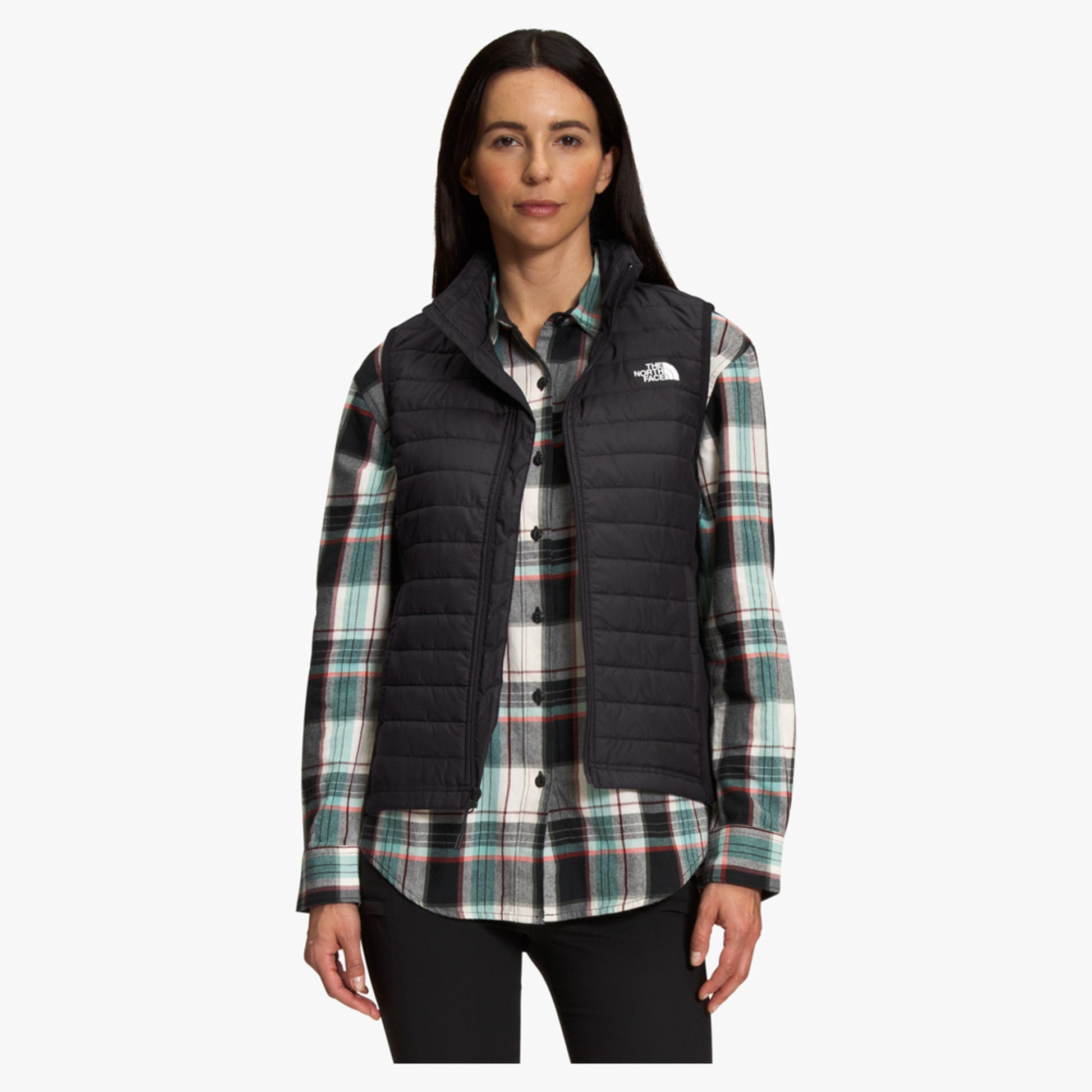 The North Face Canyonlands Hybrid Women's Vest - TNF Black - XXL