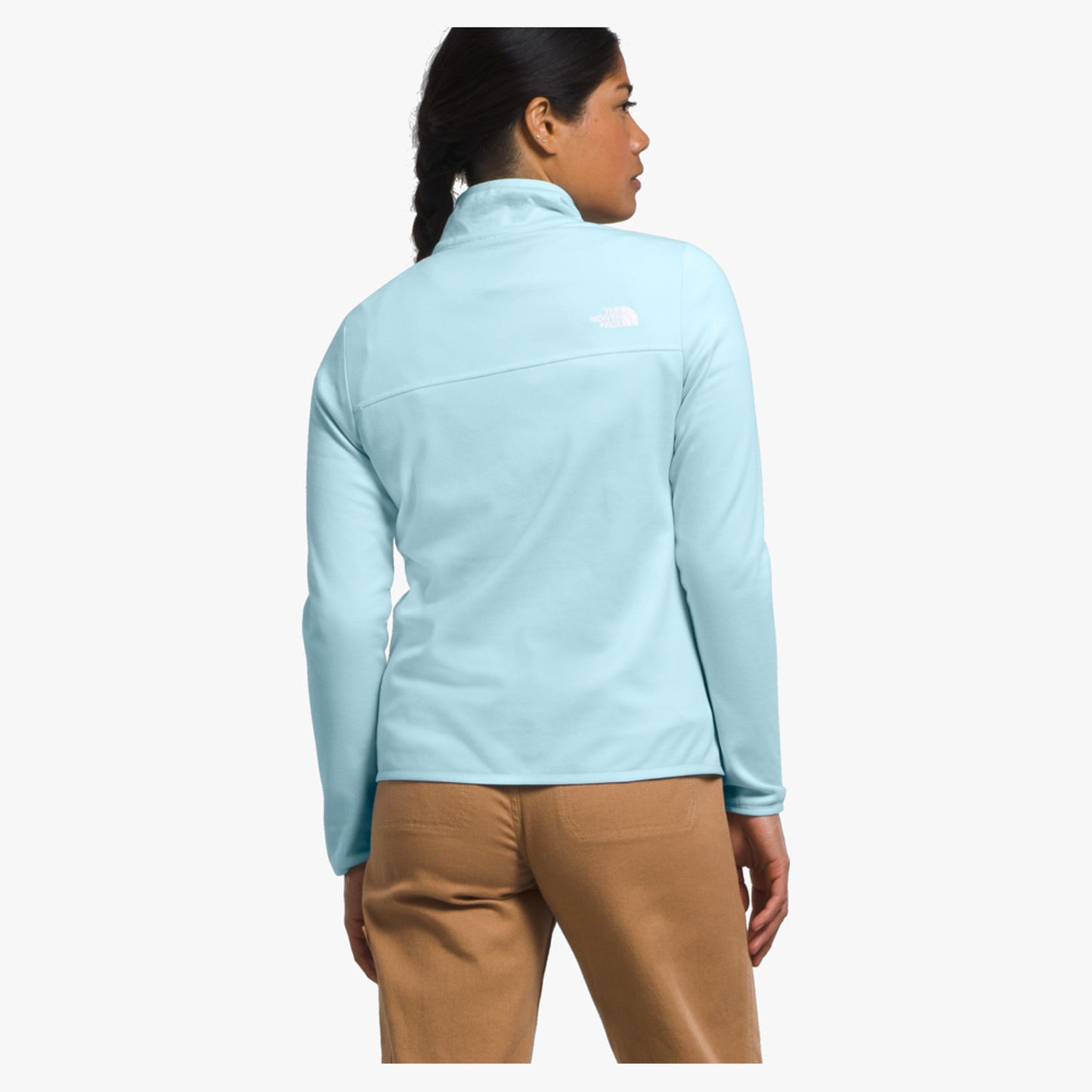 The North Face Canyonlands Women's 1/4 Zip - Icecap Blue Heather - 3XL