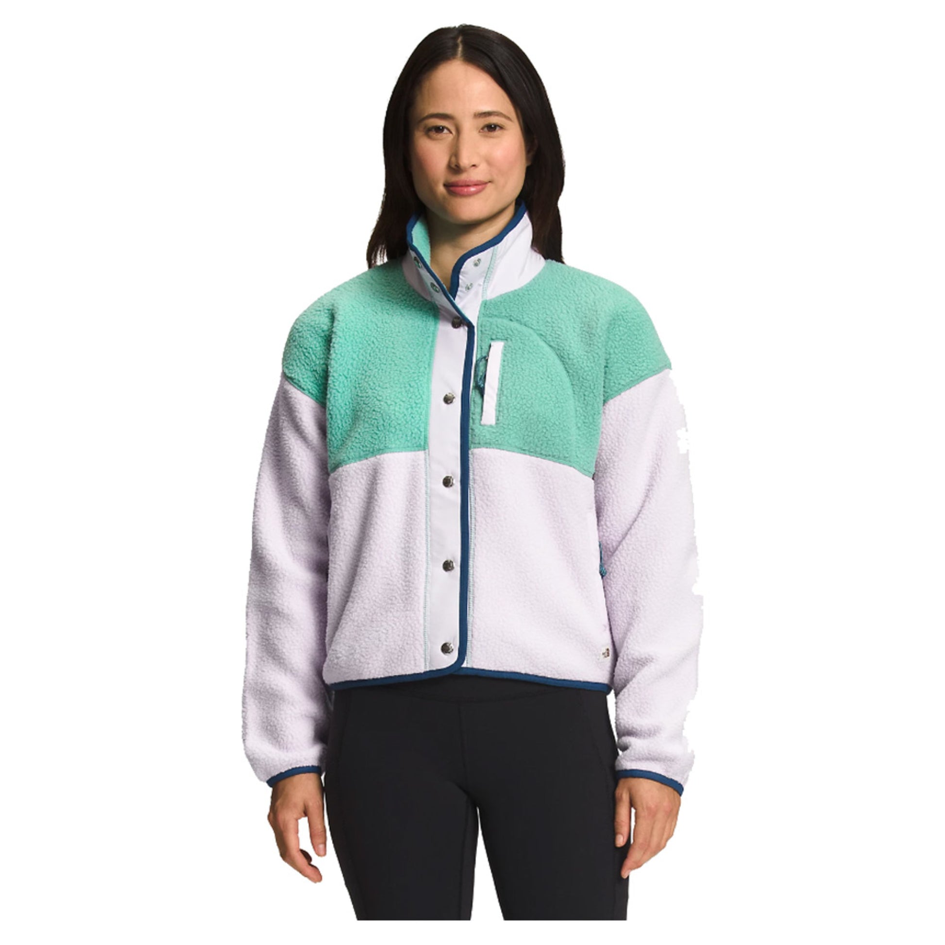 The North Face Cragmont Women's Fleece Jacket - WASABI_LAVENDER - M