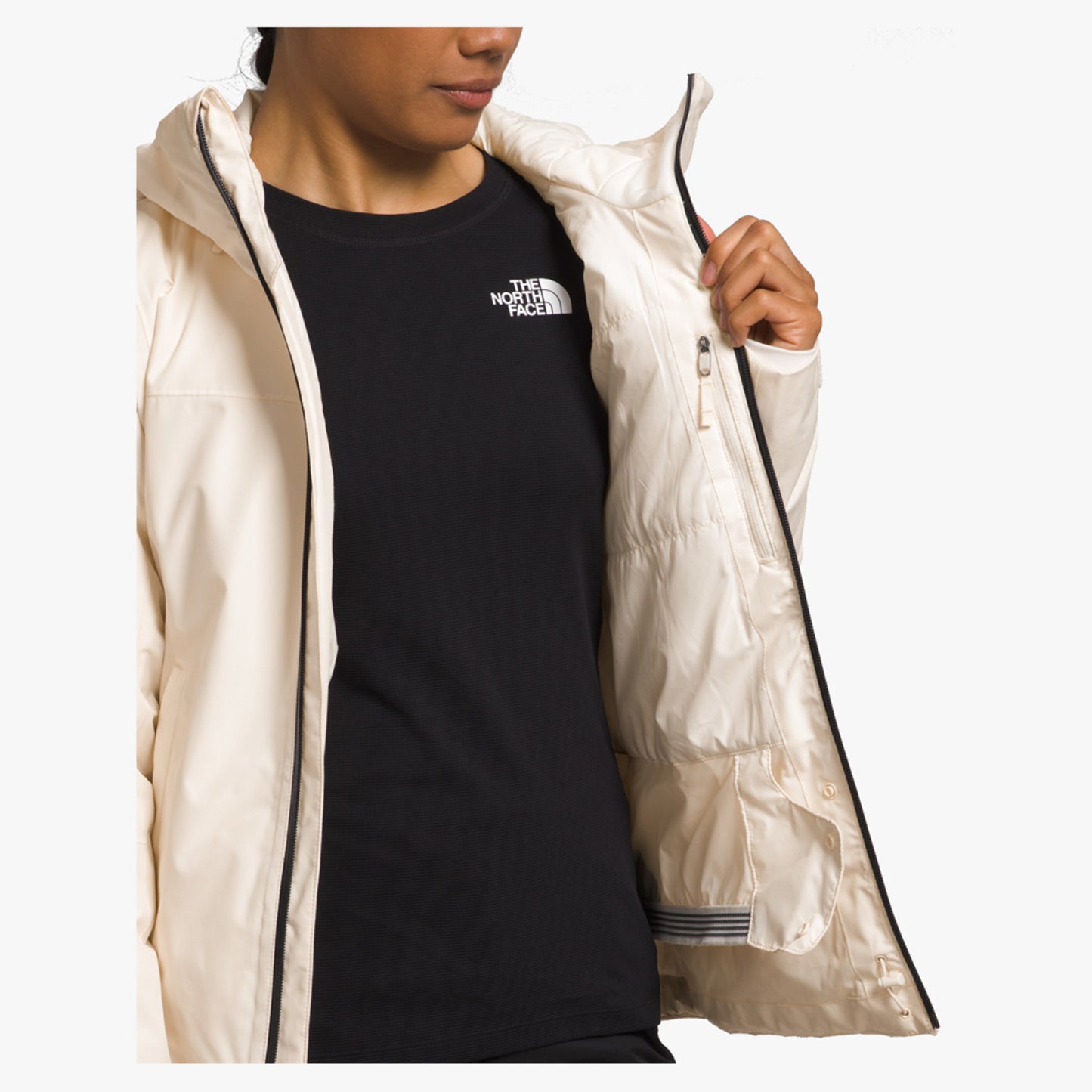 The North Face Descendit Women's Jacket - Gardenia White - XL