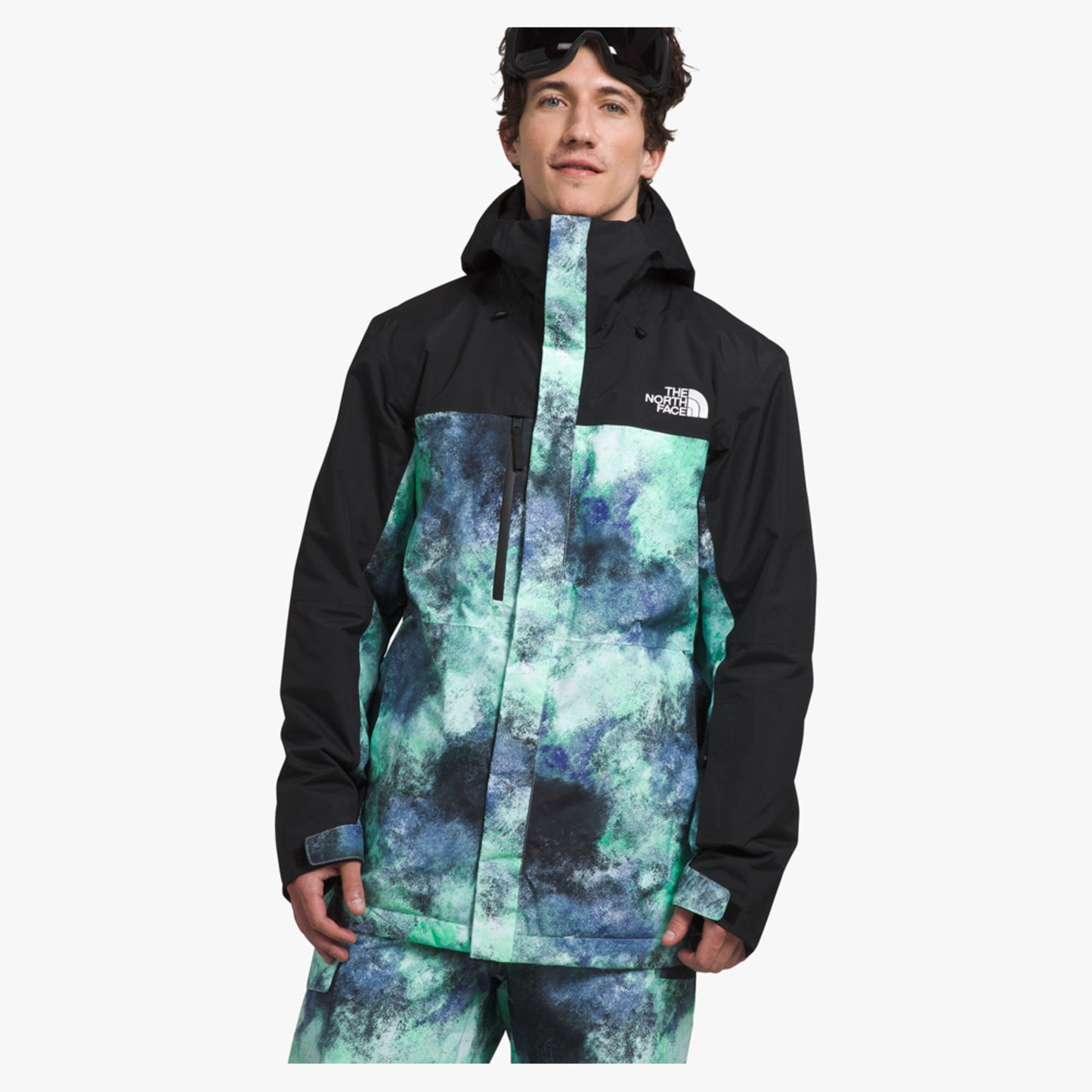 The North Face Freedom Insulated Men's Jacket - Icecap Blue Faded Dye Camo Print - XXL