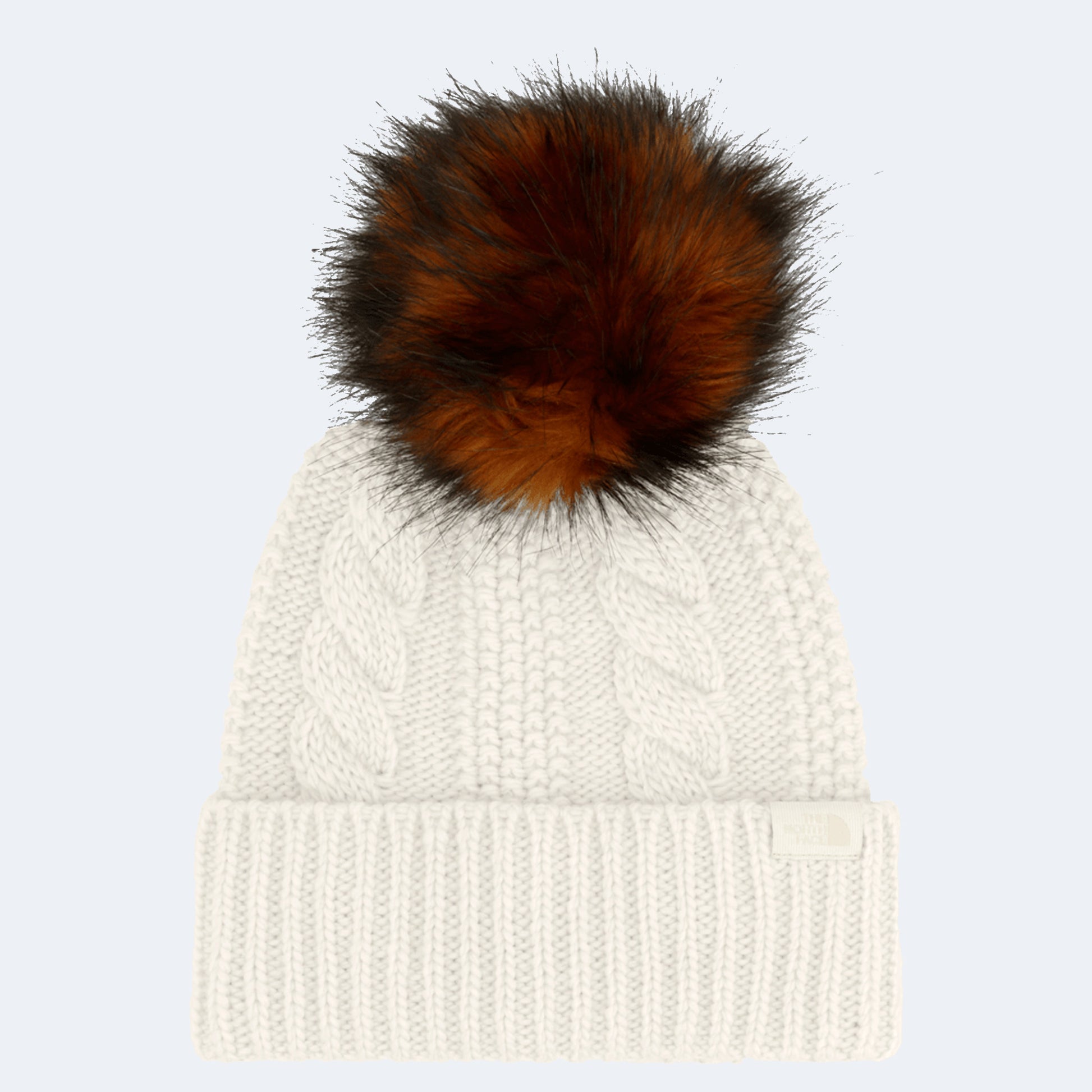 The North Face Oh Mega Fur Pom Beanie