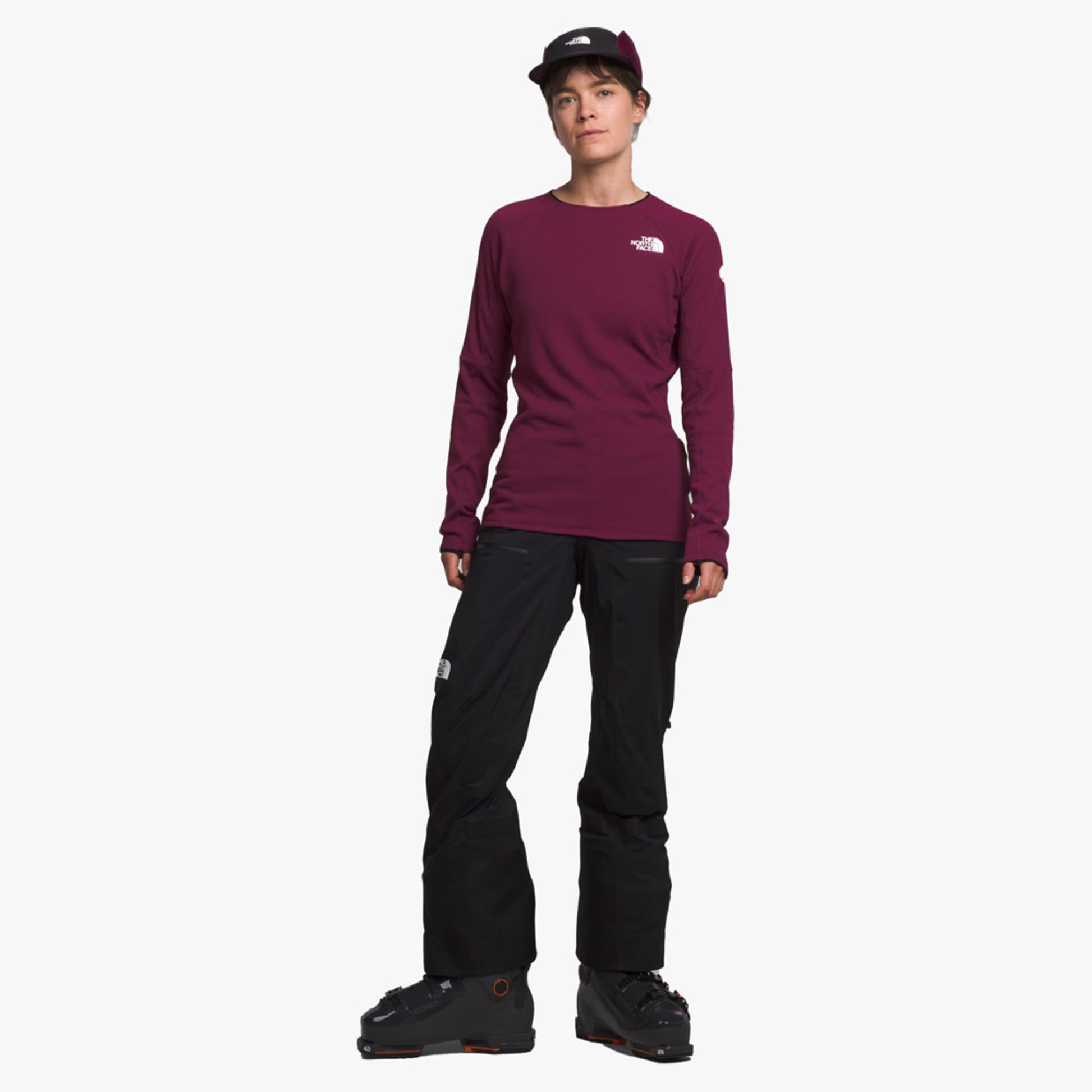 The North Face Summit FUTUREFLEECE Women's Crew - Boysenberry - XXL
